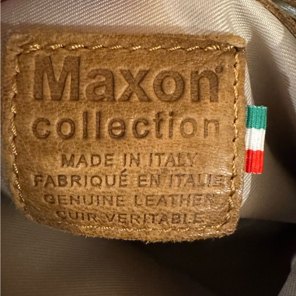 Maxon Collection Italian Leather Shoulder Bag – Made in Italy - Picture 6 of 8